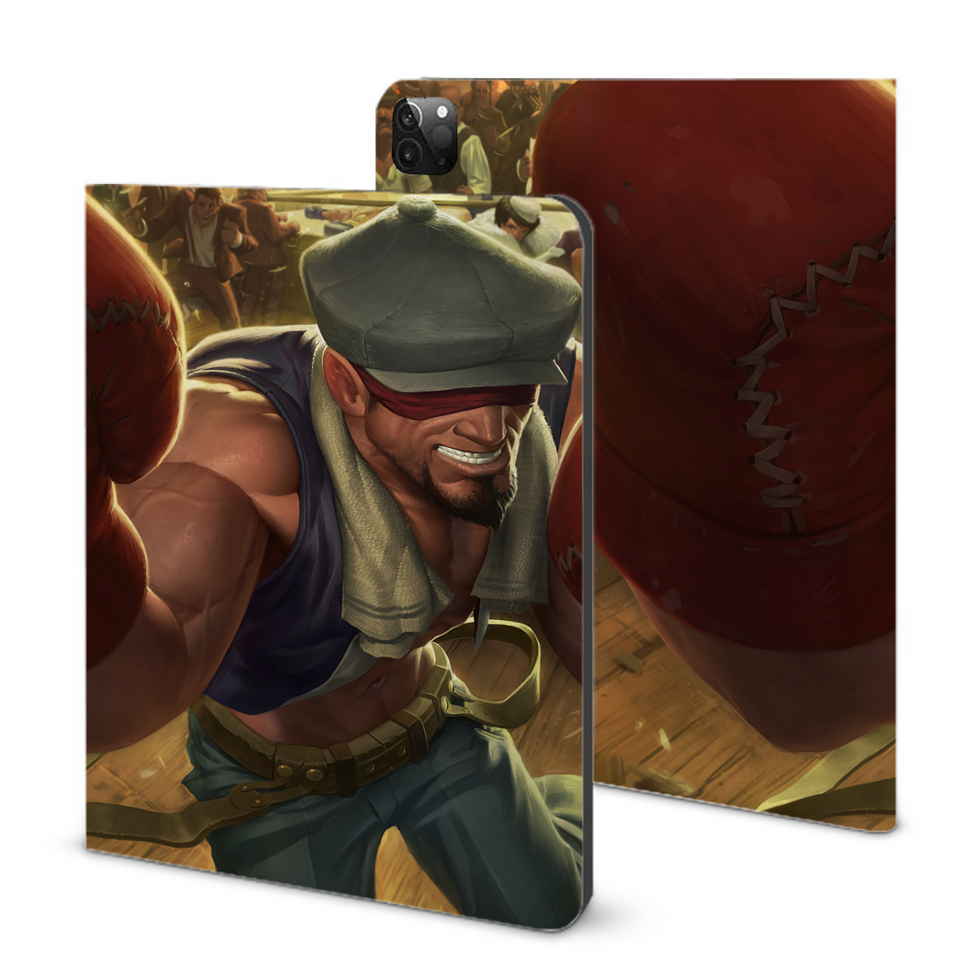（画像用） リーグ・オブ・レジェンド League of Legends LOL IPadケース ペンホルダー付き ブックスタイルデザイン
